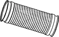 Exhaust Pipe, Front SCANIA 