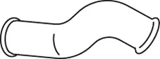 Exhaust Pipe, Centre SCANIA 