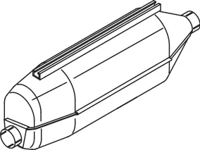 Middle-/End Silencer SCANIA 