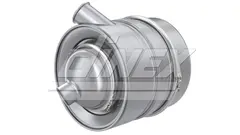 Silencer Scania F / K / N Dinex 