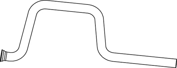 Exhaust Pipe, Rear SCANIA 