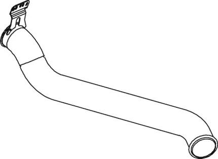Exhaust Pipe, Rear SCANIA 