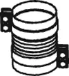 Corrugated Pipe, exhaust system SCANIA 