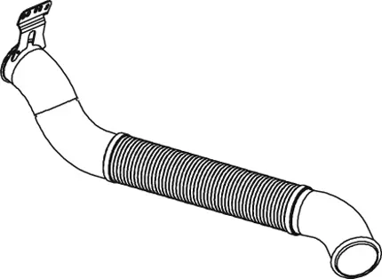 Exhaust Pipe, Rear SCANIA 