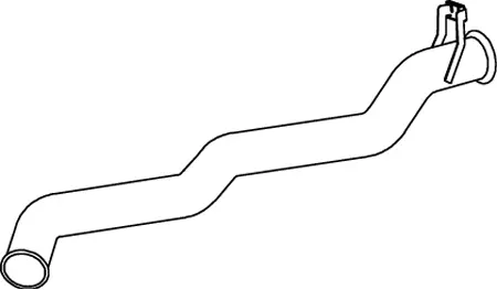 Exhaust Pipe, Rear SCANIA 