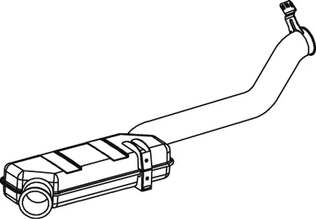 End Silencer SCANIA 