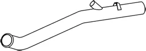 Exhaust Pipe, Rear SCANIA 