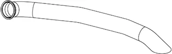 Exhaust Pipe, Rear SCANIA 