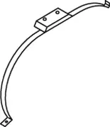 Holding Bracket, silencer SCANIA 
