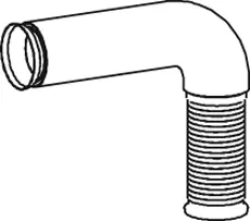 Exhaust Pipe, Front SETRA 