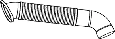 Exhaust Pipe, Centre MERCEDES 