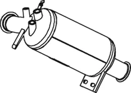 Soot/Particulate Filter, exhaust system VOLKSWAGEN 