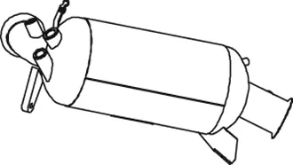 Soot/Particulate Filter, exhaust system VOLKSWAGEN 