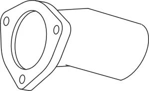 Exhaust Pipe, Front VOLVO 