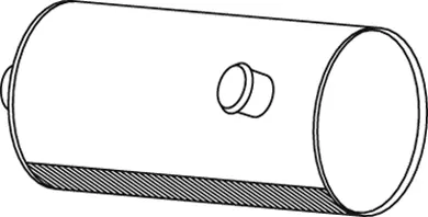 Middle-/End Silencer VOLVO 