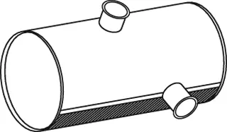 Middle-/End Silencer VOLVO 
