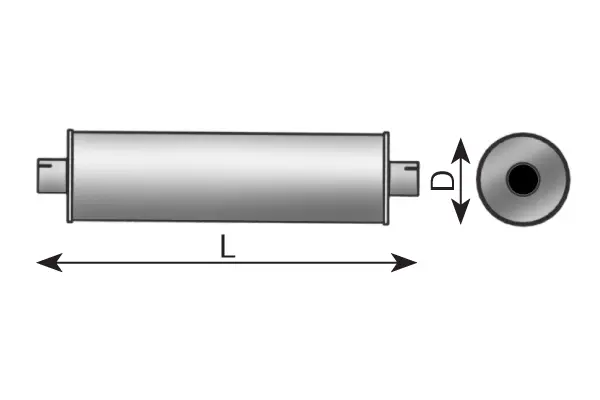 Middle Silencer VOLVO 