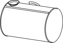 Middle-/End Silencer VOLVO 
