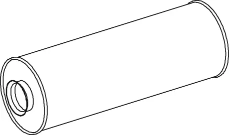 Middle-/End Silencer VOLVO 