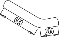 Exhaust Pipe, Rear VOLVO 