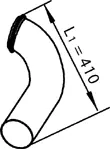 Exhaust Pipe, Centre VOLVO 