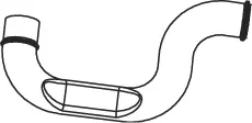 Exhaust Pipe, Centre VOLVO 