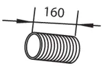 Exhaust Pipe, Centre VOLVO 