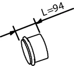 Exhaust Pipe, Centre VOLVO 