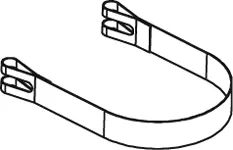 Clamp, silencer VOLVO 