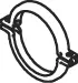 Clamp, exhaust system UNIVERSAL 