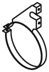 Clamp, silencer VOLVO 