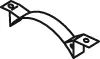 Holding Bracket, silencer VOLVO 