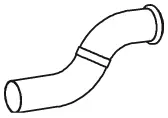 Exhaust Pipe, Centre VOLVO 