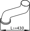 Exhaust Pipe, Centre VOLVO 