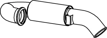 End Silencer VOLVO 
