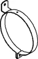 Clamp, exhaust system VOLVO 