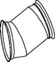 Exhaust Pipe, Front VOLVO 