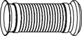 Corrugated Pipe, exhaust system VOLVO 
