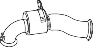 Exhaust Pipe, Front VOLVO 