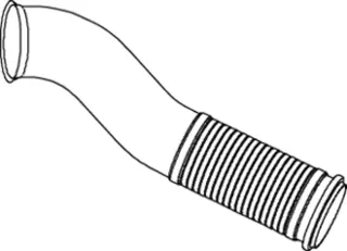 Exhaust Pipe, Front VOLVO