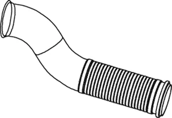Exhaust Pipe, Front VOLVO 