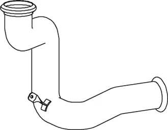 Exhaust Pipe, Centre VOLVO 