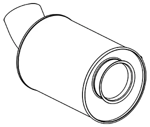 Silencer Euro 5 VOLVO Dinex 