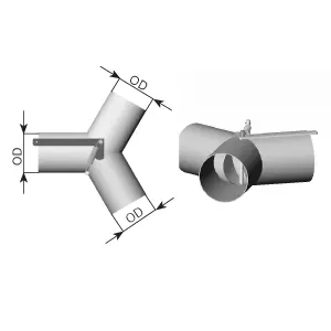 Pipe Connector, exhaust system UNIVERSAL 