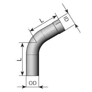Exhaust Pipe, universal UNIVERSAL 