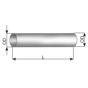 Exhaust Pipe, universal UNIVERSAL 