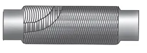 Corrugated Pipe, exhaust system UNIVERSAL 