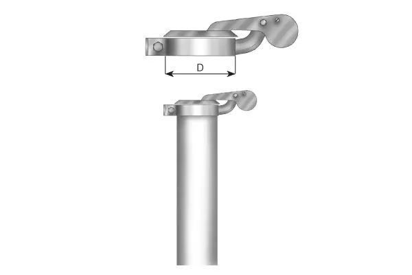 Rain Flap, tailpipe UNIVERSAL 
