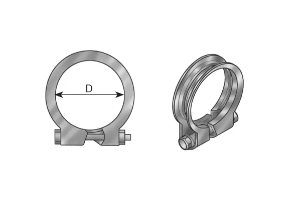 Clamp, exhaust system Volvo 