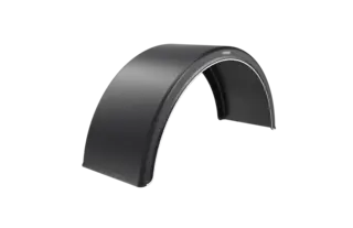 Skjerm 430x1300x1900 med hvit kant Domar